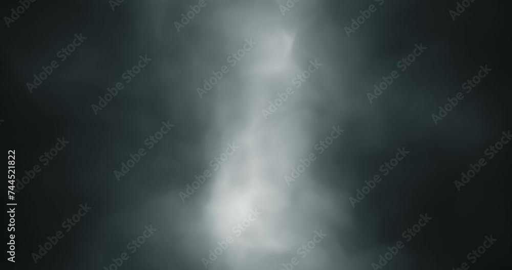 Dark cloud of smoke loop animation background. Dark cloud of smoke loop animation background.