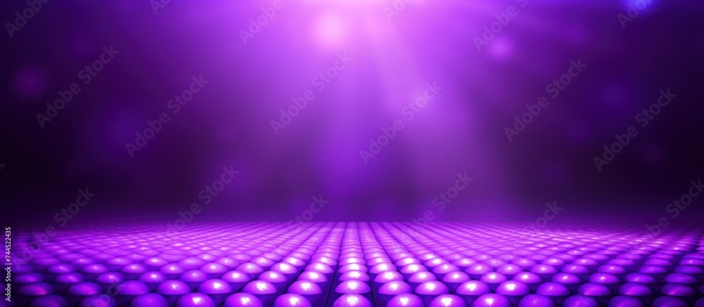 abstract background of purple balls - obrazy, fototapety, plakaty 