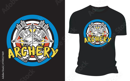Vector Archery - Graphic T-shirt Design