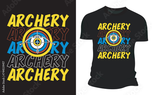 Vector Archery - Graphic T-shirt Design