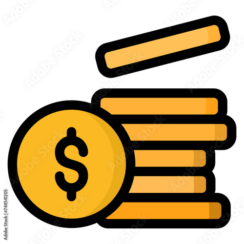 Money Icon Element For Design