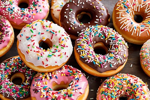 Donuts with sprinkles 