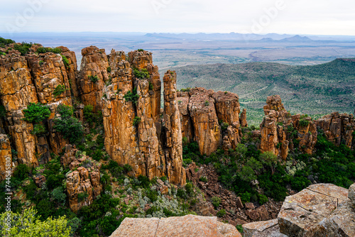 Fotografía Valley of desolation viewpoint, Camdeboo national park,South Africa