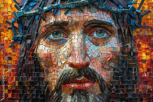 Mosaic of Jesus Christ