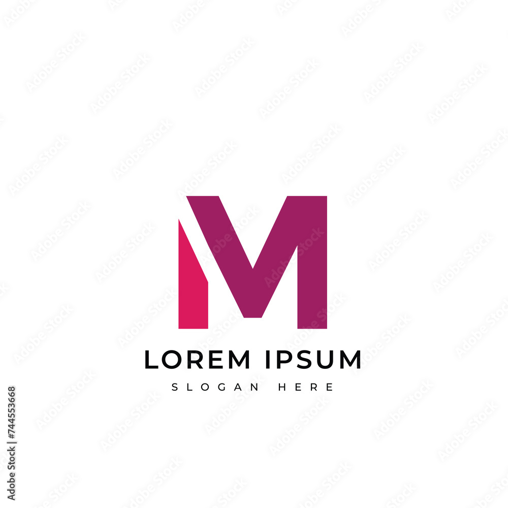 m business letter logo design graphic vector m business letter logo design graphic vector