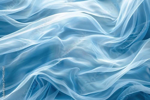 Abstract blue waves wallpaper