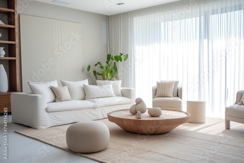 Contemporary Elegance  Minimalist Living Room Modern Minimalist Home Decor