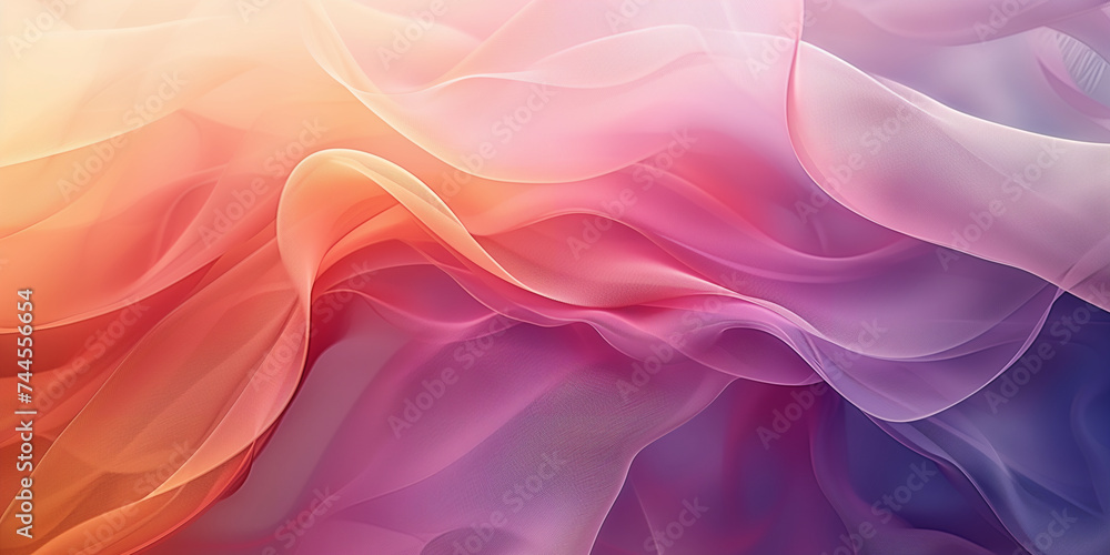 soft gradients, soft shapes modern abstract background in peach pink pastel colours (8)