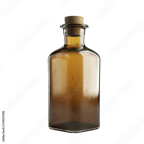 Bottle, isolated no background, transparent
