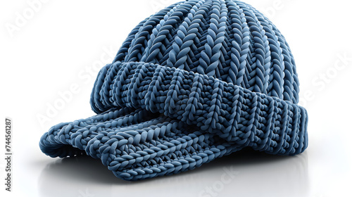 Lierys Vilna Knit Hat with Peak Women - Made in Germany Beanie Wool Cuff, Peak, Autumn-Winter