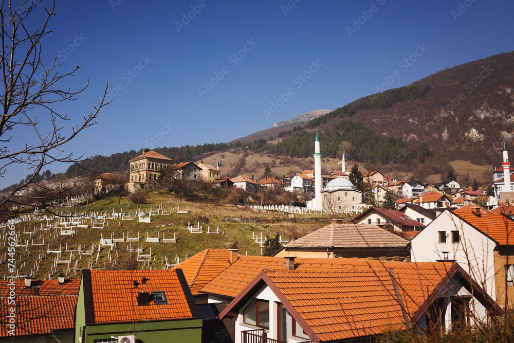 Charming historic Ottoman town Travnik Bosnia and Herzegovina promises dramatic scenery, old Travnik and traditional bosnian ćevapi
