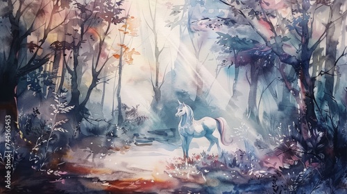 A whimsical watercolor pain...