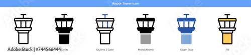 Airpot Tower Icon 