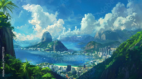 Rio Cityscape Skyline photo