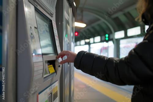 Public Transit Ticket Purchase: Urban Mobility