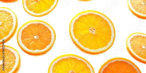 A dynamic display of citrus fruits caught mid-splash. The vibrant oranges and grapefruits, surrounded by droplets of juice and water, exude a sense of freshness and vitality.