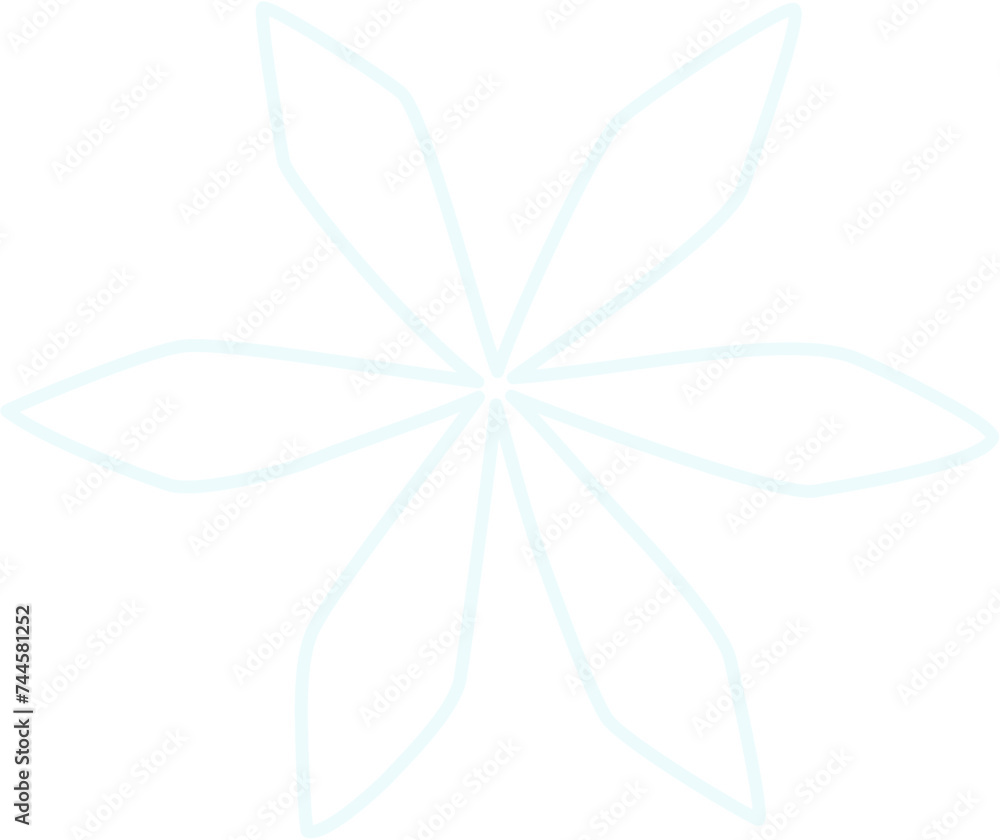 snowflake clipart