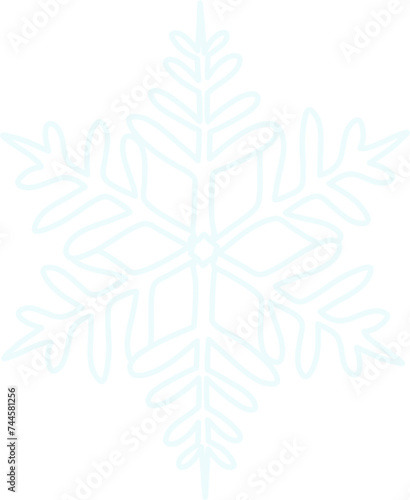 snowflake clipart