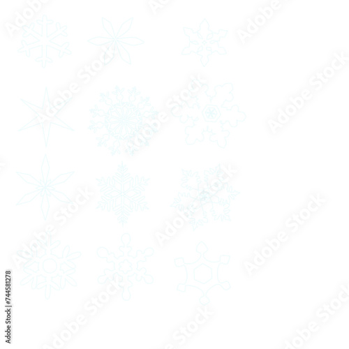 snowflake clipart