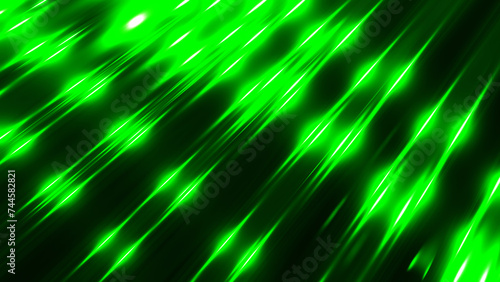 Green metallic background, ...