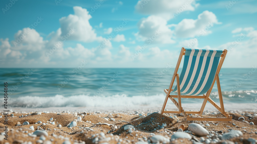 blue seaside lounger soaking in the breathtaking views of the ocean waves blue seaside lounger soaking in the breathtaking views of the ocean waves