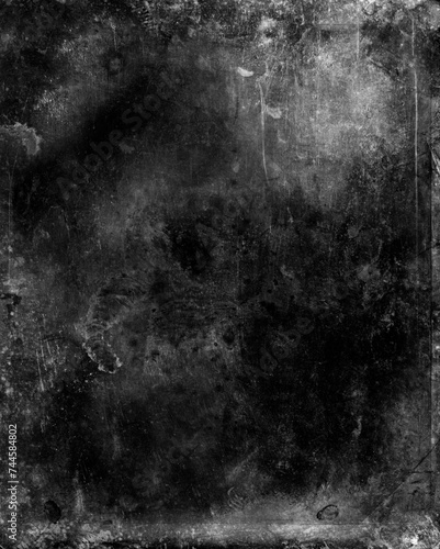 Grey grunge abstract background, damaged texture