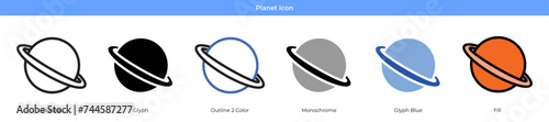 Planet Icon Set