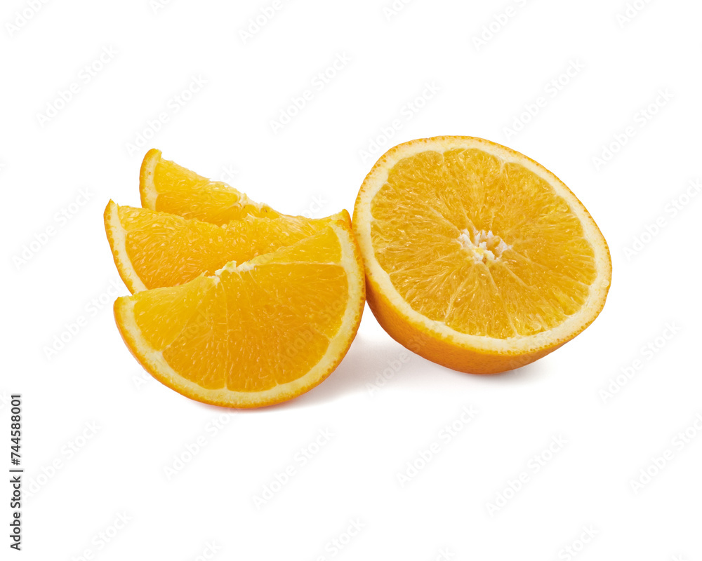 Orange slice isolated on white background Clipping Path Orange slice isolated on white background Clipping Path