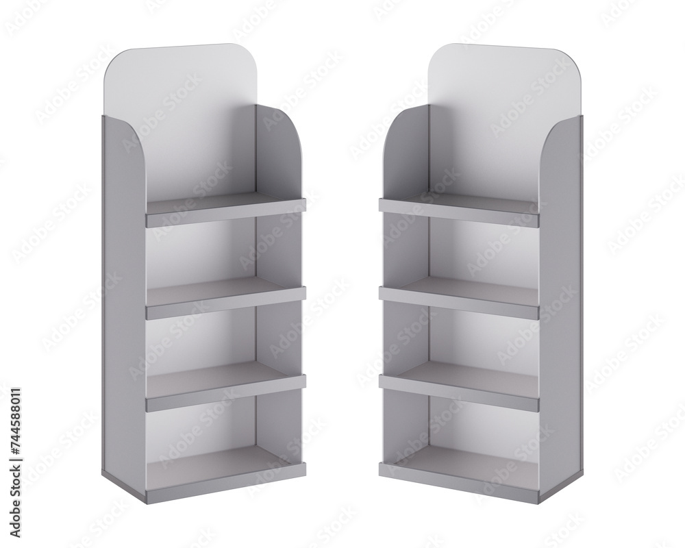 Gondola Display for Branding in Superstore, Blank White Display Shelf Stand. #gondola #shelf #mockup Gondola Display for Branding in Superstore, Blank White Display Shelf Stand. #gondola #shelf #mockup