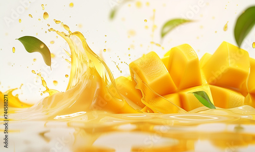 Nectar of Summer: Aromatic Mango Juice - Bursting with Natural Flavor
