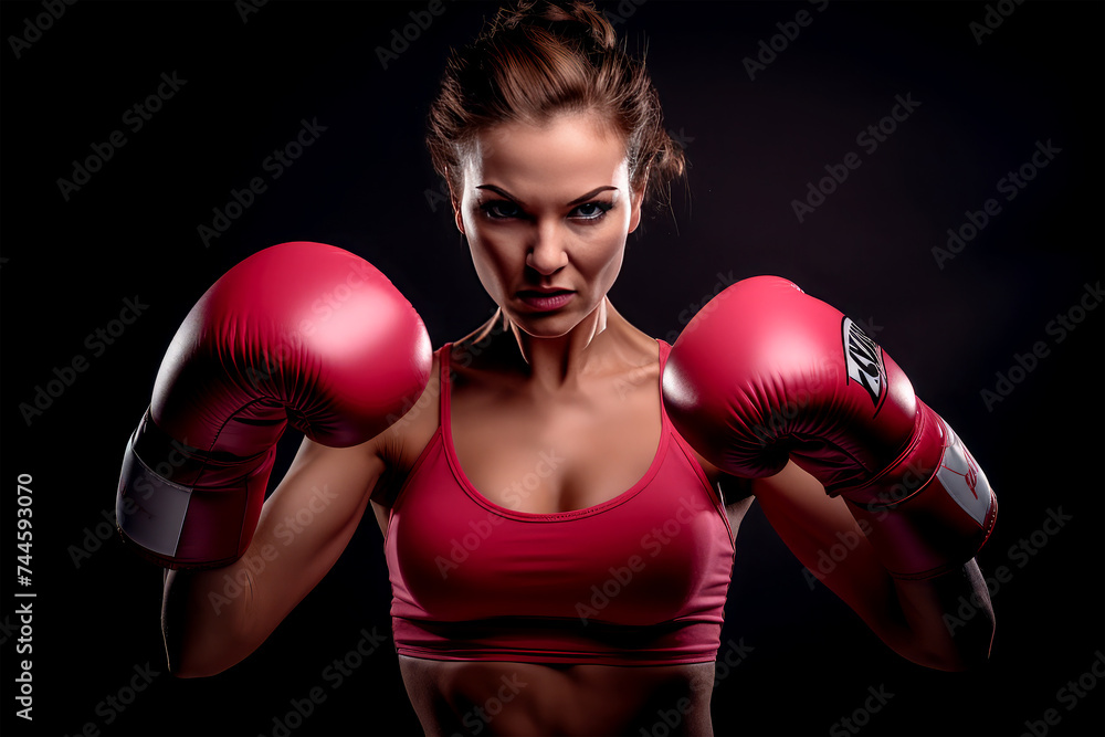 sport boxing game on background sport boxing game on background