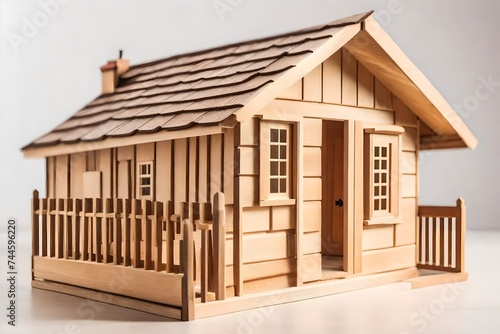 wooden house new style