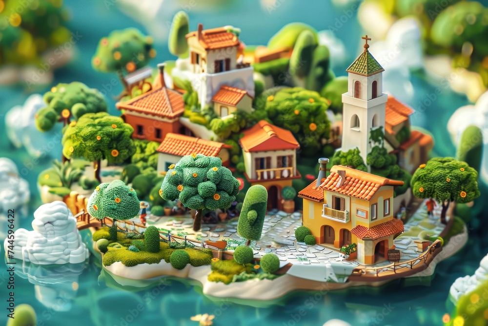 Dive into a whimsical miniature world