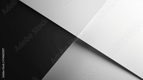 White and Black color gradient background. PowerPoint and Business background 
