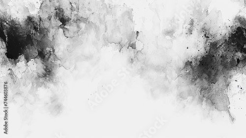 White and Black watercolor texture