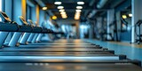 Treadmills in a row at the gym ideal for workout concepts. Concept Fitness Equipment, Gym Workouts, Healthy Lifestyle, Exercise Routines, Cardio Training