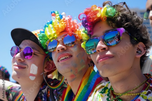 LGBTQ Pride control. Rainbow orchid colorful lgbtq+ pride diversity Flag. Gradient motley colored lgbtq+ in theater LGBT rights parade festival privacy concerns diverse gender illustration