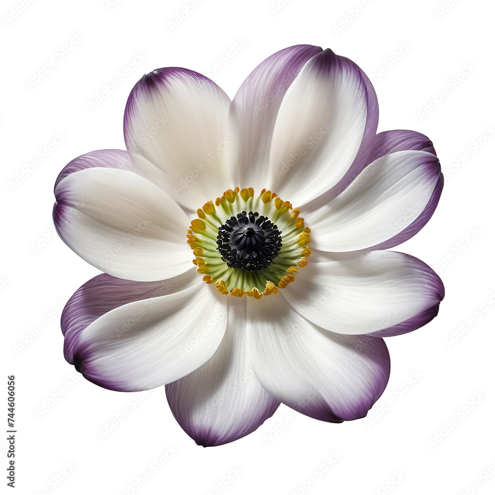 Anemone image isolated on a transparent background PNG photo Anemone image isolated on a transparent background PNG photo
