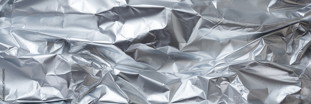 Aluminum foil texture background. Silver crumpled sheet of paper. Aluminum foil texture background. Silver crumpled sheet of paper.