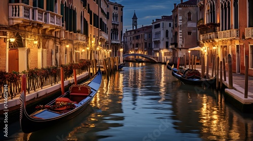Grand canal in Venice, Italy © I