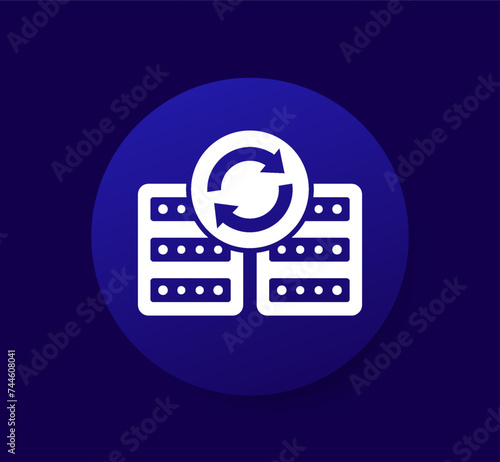 backup servers icon for web