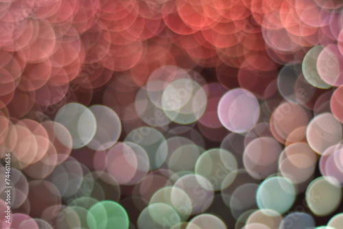 Beautiful blurred light bokhe for background material.