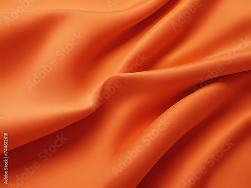 a orange close up fabric texture background