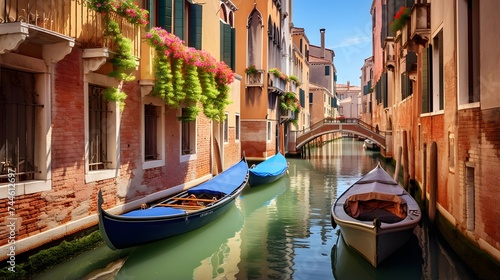 Canals of Venice  Italy