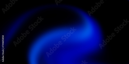 Dark blue gradient abstract blur background 