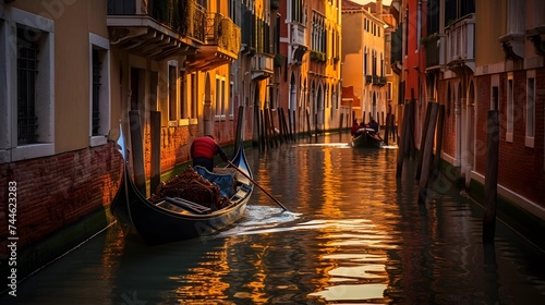 Gondola in Venice, Italy © I