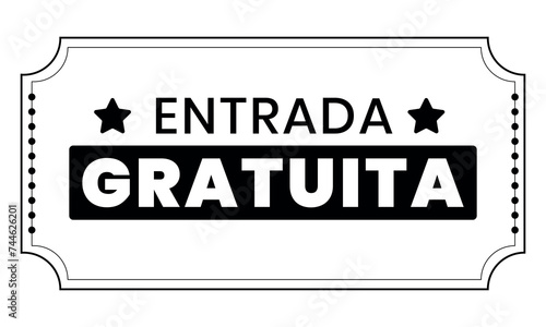 ticket entrada grauita