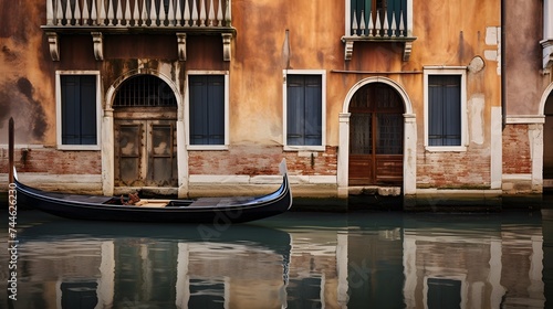 View of the Grand Canal in Venice, Italy