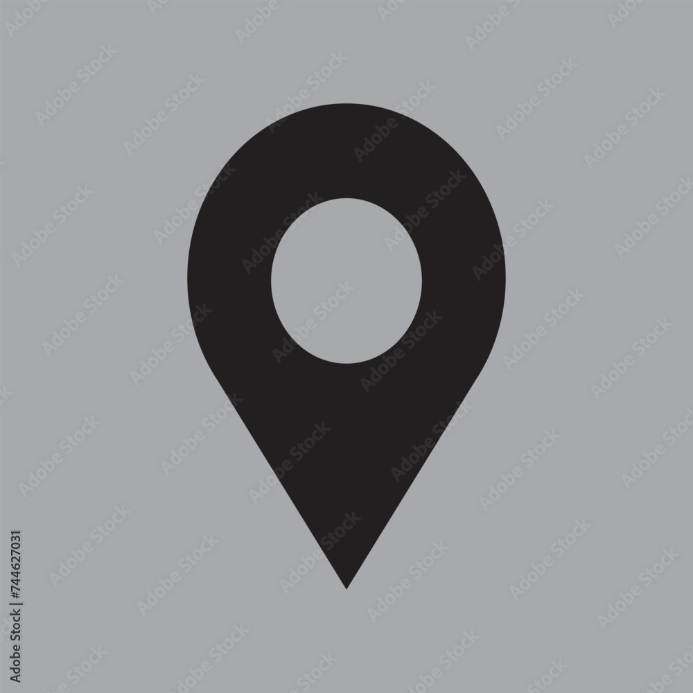 Location icon. Pin, Position, Map Pin icon vector isolated Location icon. Pin, Position, Map Pin icon vector isolated