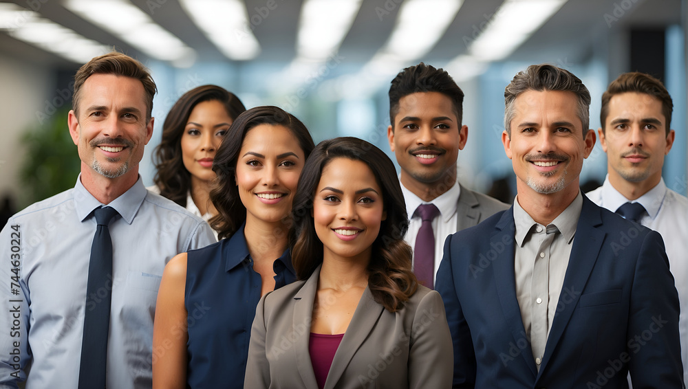 A startup diverse team of people celebrate their business success. happy smiling multi-ethnic office worker startup group photo A startup diverse team of people celebrate their business success. happy smiling multi-ethnic office worker startup group photo
